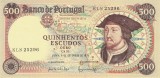 Bancnota Portugalia 500 Escudos 1979 - P170b UNC ( vezi descriere )