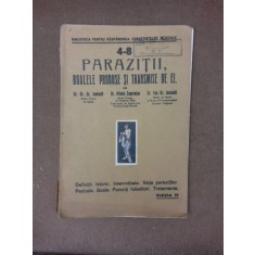Parazitii, boalele produse si transmise de ei - Gr.Gr. Iamandi