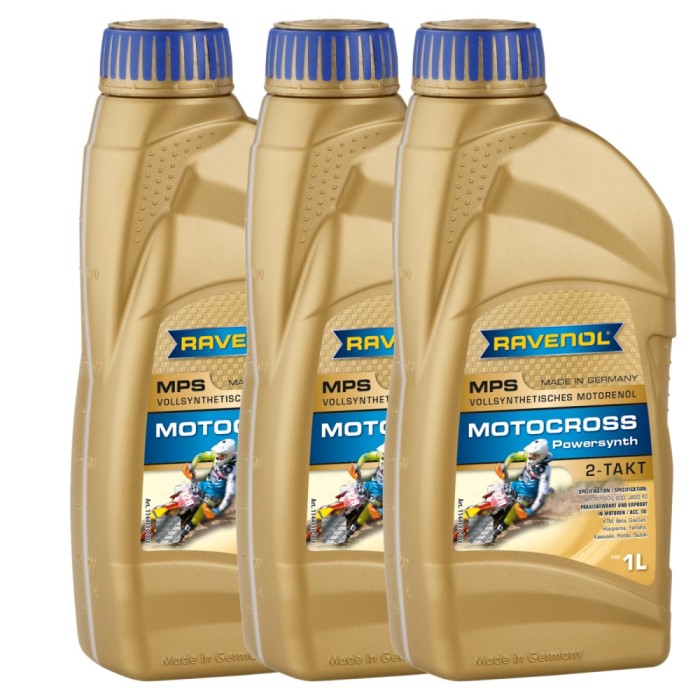 Pachet 3 litri ulei Ravenol 2T MPS