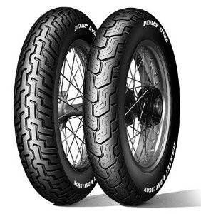 Motorcycle TyresDunlop D402 F H/D ( 130/70B18 TL 63H M/C, Roata fata ) foto