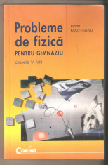 F.Macesanu-Probleme de fizica pentru gimnaziu VI-VIII foto