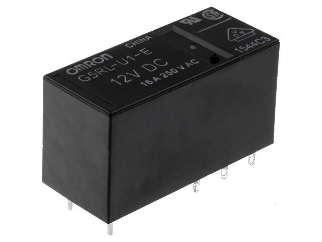 Releu electromagnetic SPDT 12VDC, 16A