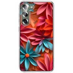 Husa personalizata pentru samsung galaxy s24, magsafe flower medley 1 foto