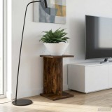 vidaXL Suport pentru plante 2 pcs Stejar Afumat 25 x 25,5 x 40,5 cm 899683