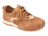 Cumpara ieftin Pantofi sport GRYXX maro, 6235, din material textil si piele naturala