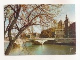 FA136 -Carte Postala- FRANTA - Paris. La Seine au Pont au Change. circulata 1967