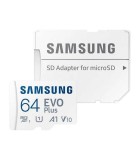 MicroSDHC UHS-1 CARD +adaptor SD 64GB 130MB/s EVO PLUS SAMSUNG