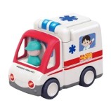 Jucarie Hola Toys - Masina de ambulanta cu accesorii doctor, sunete si melodii