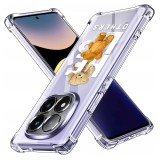 Husa antisoc pentru xiaomi redmi note 14 pro+, airbag pro, clear, help others