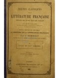 J. Demogeot - Textes classiques de la litterature francaise (Editia: 1909)