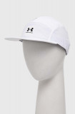 Under Armour sapca Iso-Chill Armourvent culoarea alb, cu imprimeu