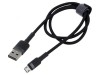 Cablu USB 2.0 High Speed 2m Negru Textil 1,5A, Baseus