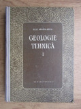 Nicolae St. Mihailescu - Geologie tehnica (volumul 1)