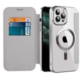 Husa iPhone 11 Pro Max Asteroid GSM SmartMag Book Case, gri