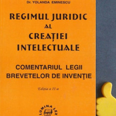 Regimul juridic al creatiei intelectuale Yolanda Eminescu