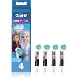 Oral B Kids 3+ Frozen capete de schimb pentru periuta de dinti foarte moale pentru copii 4 buc