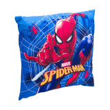 Perna decorativa Spiderman, 30 x 30 x 6 cm, poliester, General