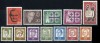 GERMANIA BERLIN 1961 , AN PARTIAL COMPLET NESTAMPILAT