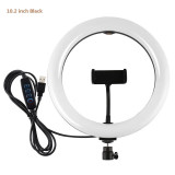 Hgry 10,2 / 11,8 inchi 3 moduri de culoare reglabil Selfie LED Ring Light Blogger PHgry 10,2 / 11,8 inchi 3 moduri de culoare reglabil Selfie LED Ring