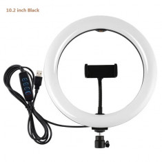 Hgry 10,2 / 11,8 inchi 3 moduri de culoare reglabil Selfie LED Ring Light Blogge