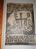 Cumpara ieftin CARTE VECHE CRUCILE DE PIATRA DE PE VALEA CARASULUI VIRGIL BIROU TIMISOARA 1944