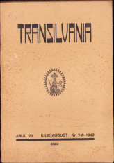 HST C1145 Revista Transilvania 7-8/1942 foto