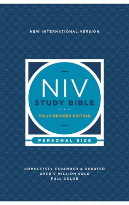 NIV Study Bible, Fully Revised Edition, Personal Size, Paperback, Red Letter, Comfort Print foto