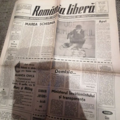 Ziar Romania Libera - Marti 2 Aprilie 1991
