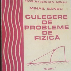 Culegere de probleme de fizica vol 1- Mihail Sandu