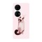 Husa compatibila cu Huawei Nova Y70 model Grumpy cat me no go, Silicon, TPU, Viceversa
