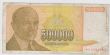 BANCNOTA 500000 DINARI 1994 JUGOSLAVIA