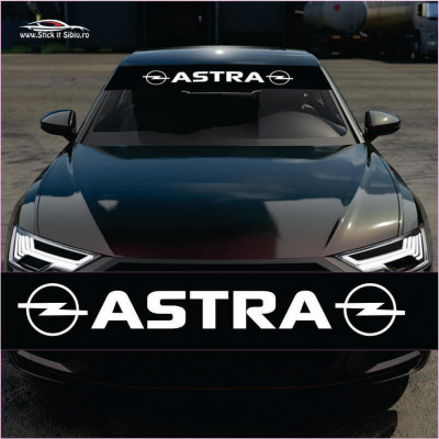 Parasolar Opel Astra-Model 2 &amp;ndash; Stickere Auto foto