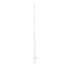 Stalp plastic AKO 156 cm pentru gard electric, flexibil, varf otel, suporti banda/fir