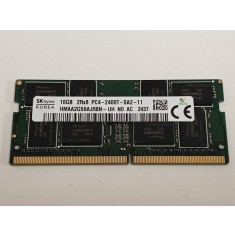 Memorie Ram Laptop SK Hynix 16GB, DDR4, 2Rx8, PC4-2400T, 2400Mhz, HMAA2GS6AJR8N-UH, PC4-19200, CL17, 1.2V, Non-ECC, sodimm, 260 pini