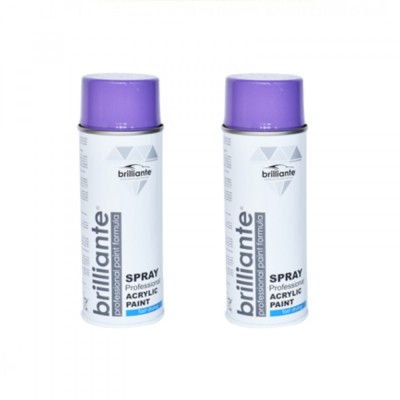 Pachet 2 x Vopsea Spray Brilliante Mov RAL 4005 400 ml foto