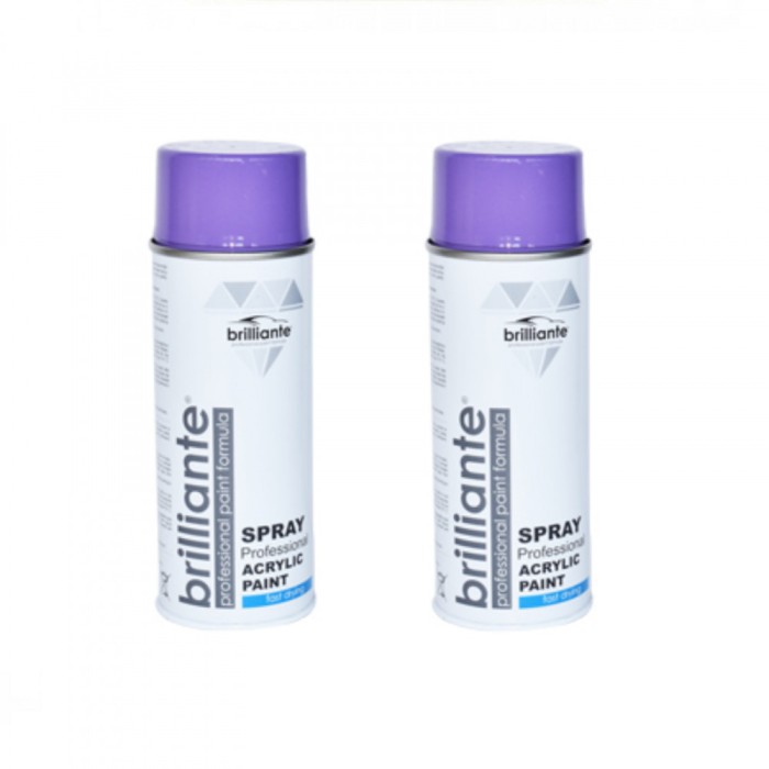 Pachet 2 x Vopsea Spray Brilliante Mov RAL 4005 400 ml