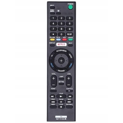 Telecomanda pentru TV Sony RMT-TX100U, x-remote, universala, Netflix, Negru foto