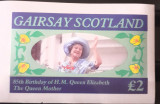 Gairsay Regina Elisabeta bloc nedant.. mnh, Nestampilat