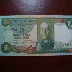 ANGOLA 50 ESCUDOS 1972