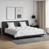 Set Pilotă + 2 Perne vidaXL, Microfibră Albă, 200x200 cm - Confort &amp; Eleganță Dormitor