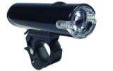 Far Bicicleta Condor 1 LED 1W, 2 Functii, Negru, Impermeabil, Prindere 22.2-25.4mm, Baterii Incluse