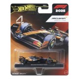 HOT WHEELS PREMIUM REAL RIDERS FORMULA 1 2024 MASINUTA METALICA MCLAREN FORMULA 1 TEAM SCARA 1 LA 64