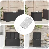 vidaXL Hinge Simplu 12 pcs Argintiu 58 x 35 x 1 mm Oțel 864666