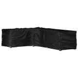 vidaXL Husă mobilier de grădină &icirc;n formă de L 18 ocheți, 220x285x80 cm