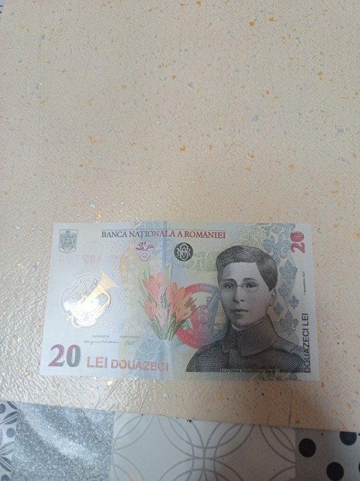 Bancnotă 20 RON necirculata, unic proprietar
