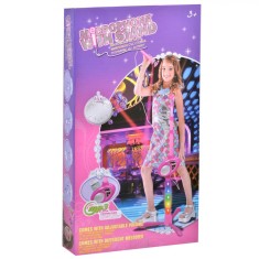 Microfon cu Suport, MP3, Multicolor, Funcție Reglare Volum, Redare Melodii Diverse