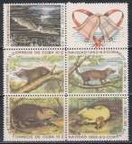 Cuba 1962 - Crăciun - Animale, Bloc, MNH
