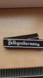 WW2 Banderola Germana SS Feldgendarmerie