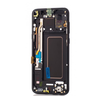 Display Samsung Galaxy S8 Plus G955, Black, Service Pack OEM foto