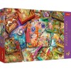 PUZZLE TREFL 1000 PREMIUM PLUS TEA TIME UN BIROU PLIN DE INSPIRATIE SuperHeroes ToysZone